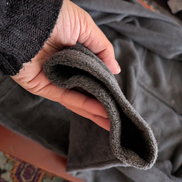 Men's Columbia Charcoal Gray 1/4 Zip Fleece Pullover - Picture 5 of 7